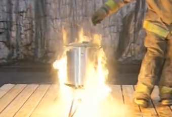 Turkey Fryer Fire